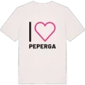 Jag älskar Peperga t-shirt stort tryck