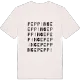 Peppinge ordlek t-shirt