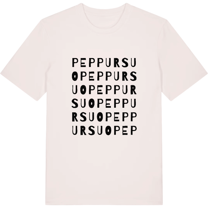 Peppursuo ordlek t-shirt – t-shirt från PinShirt