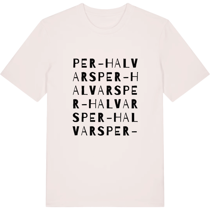 Per-Halvars ordlek t-shirt – t-shirt från PinShirt
