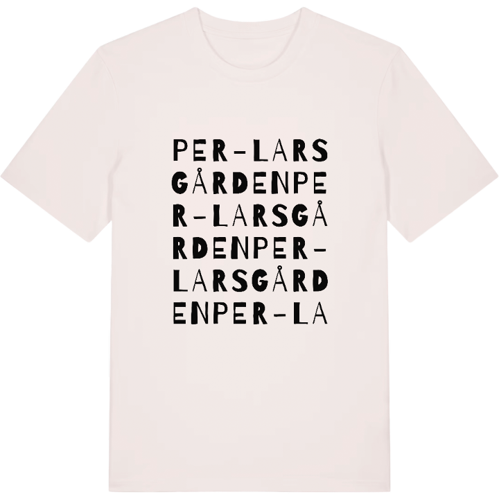 Per-Larsgården ordlek t-shirt – t-shirt från PinShirt