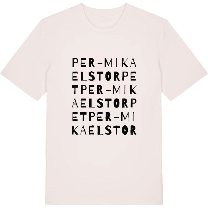 Per-Mikaelstorpet ordlek t-shirt – t-shirt från PinShirt