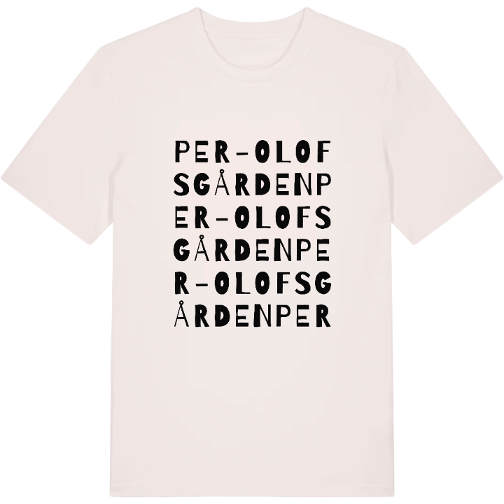 Per-Olofsgården ordlek t-shirt – t-shirt från PinShirt