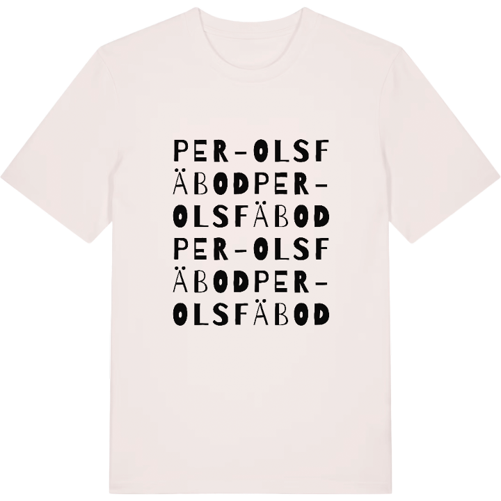 Per-Ols fäbod ordlek t-shirt – t-shirt från PinShirt
