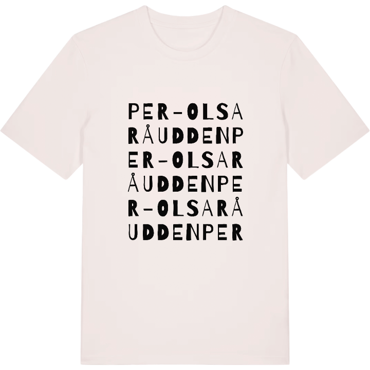 Per-Olsaråudden ordlek t-shirt – t-shirt från PinShirt