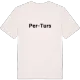 Per-Turs fetstil t-shirt