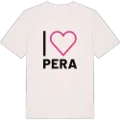 Jag älskar Pera t-shirt stort tryck