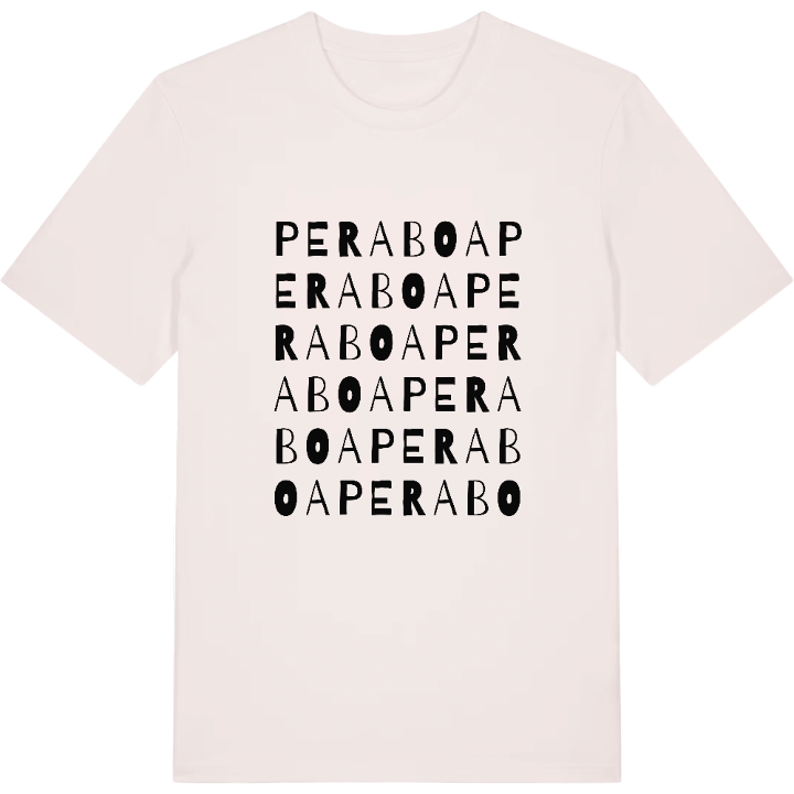 Peraboa ordlek t-shirt – t-shirt från PinShirt