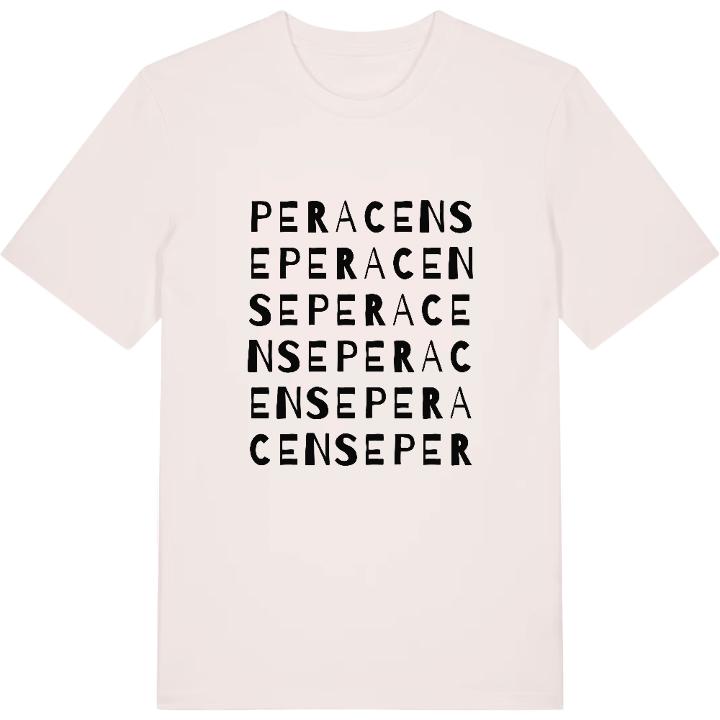 Peracense ordlek t-shirt – t-shirt från PinShirt