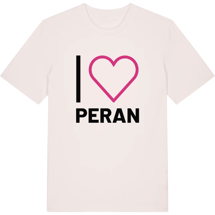 Jag älskar Peran t-shirt stort tryck – t-shirt från PinShirt