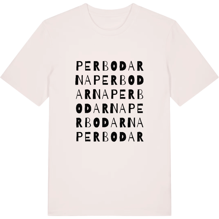 Perbodarna ordlek t-shirt – t-shirt från PinShirt