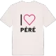 Jag älskar Péré t-shirt stort tryck