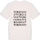 Perehemmet ordlek t-shirt