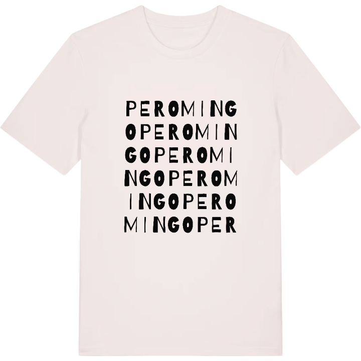 Peromingo ordlek t-shirt – t-shirt från PinShirt