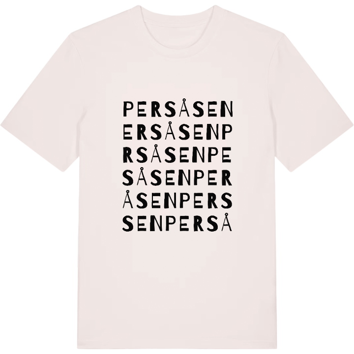 Persåsen ordlek t-shirt – t-shirt från PinShirt
