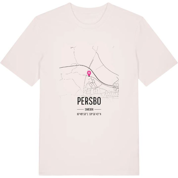 Persbo karta t-shirt – t-shirt från PinShirt