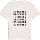 Persbolund ordlek t-shirt