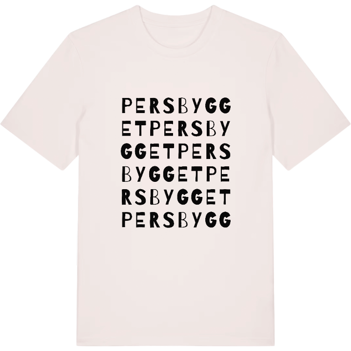 Persbygget ordlek t-shirt – t-shirt från PinShirt