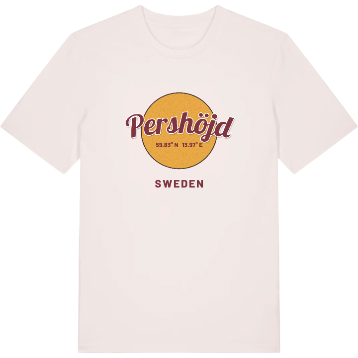 Pershöjd cirkel t-shirt – t-shirt från PinShirt