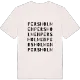 Persholmen ordlek t-shirt