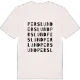 Perslund ordlek t-shirt