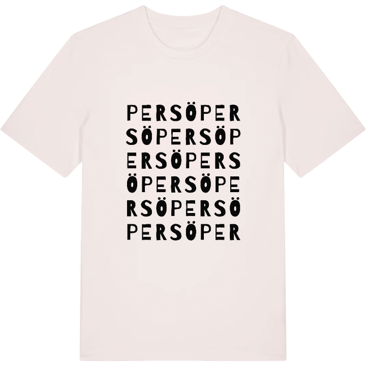Persö ordlek t-shirt – t-shirt från PinShirt