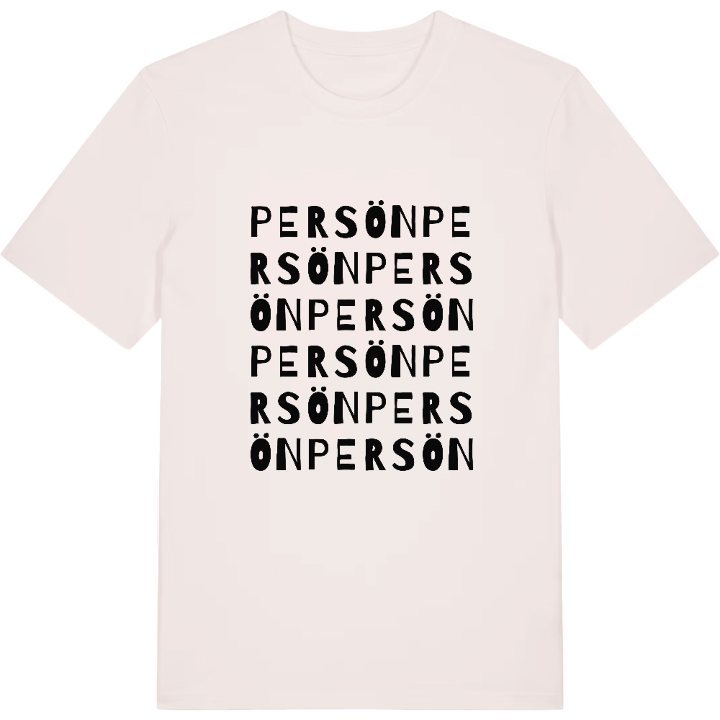 Persön ordlek t-shirt – t-shirt från PinShirt