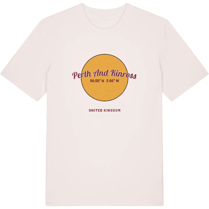 Perth and Kinross cirkel t-shirt – t-shirt från PinShirt