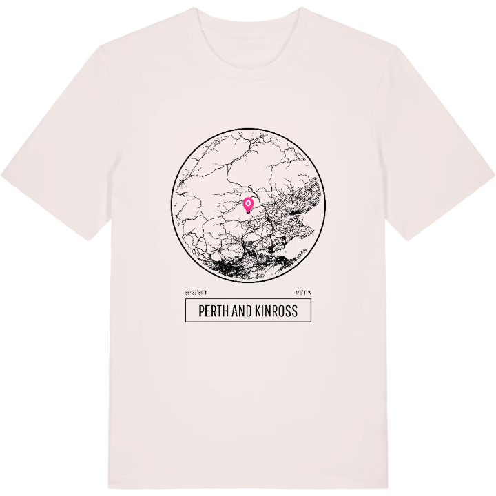 Perth and Kinross t-shirt – t-shirt från PinShirt
