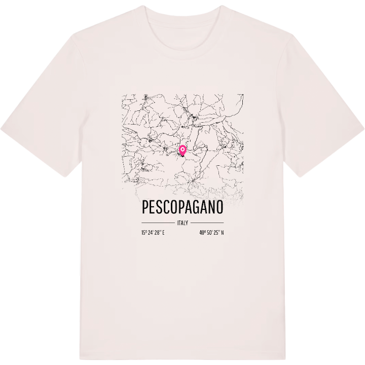 Pescopagano karta t-shirt – t-shirt från PinShirt