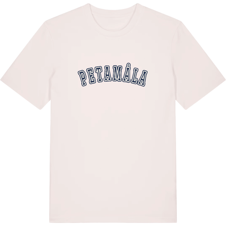 Petamåla college t-shirt – t-shirt från PinShirt