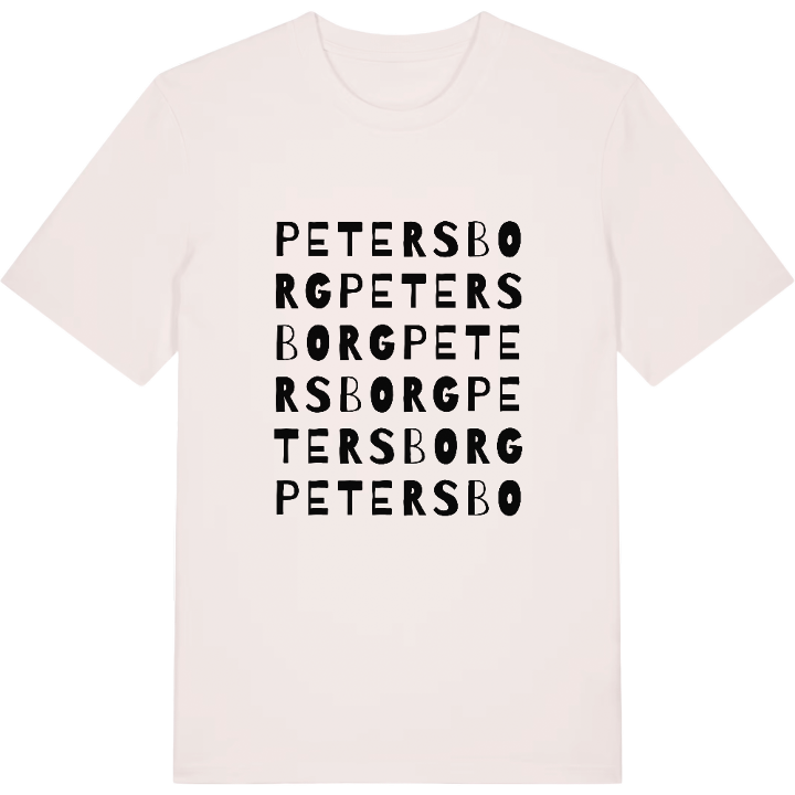 Petersborg ordlek t-shirt – t-shirt från PinShirt
