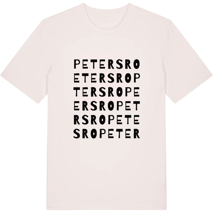 Petersro ordlek t-shirt – t-shirt från PinShirt