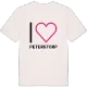 Jag älskar Peterstorp t-shirt stort tryck