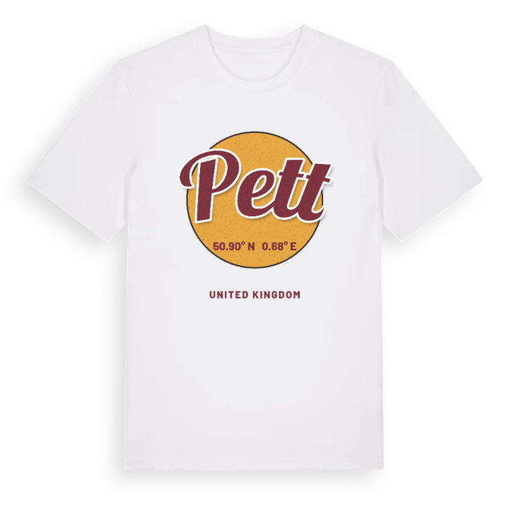Pett cirkel t-shirt – t-shirt från PinShirt