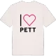 Jag älskar Pett t-shirt stort tryck