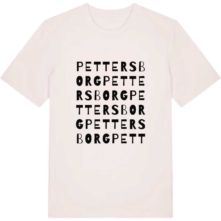 Pettersborg ordlek t-shirt – t-shirt från PinShirt