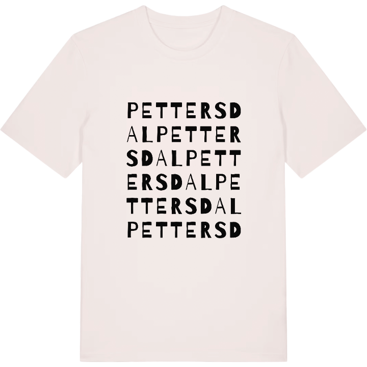 Pettersdal ordlek t-shirt – t-shirt från PinShirt