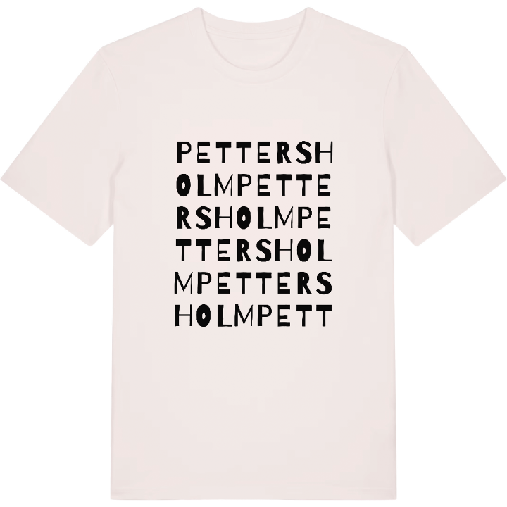 Pettersholm ordlek t-shirt – t-shirt från PinShirt