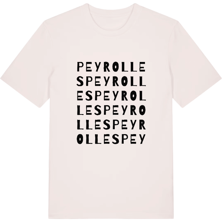 Peyrolles ordlek t-shirt – t-shirt från PinShirt