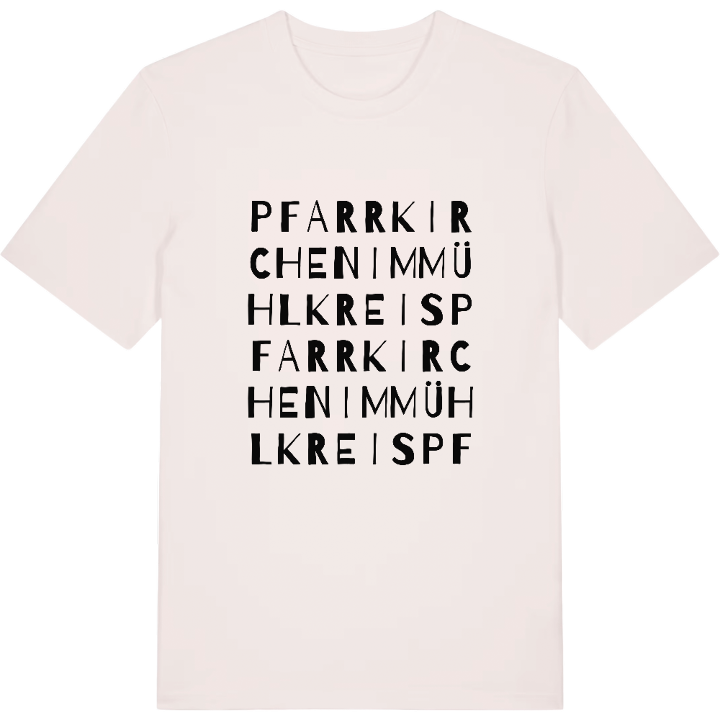 Pfarrkirchen im Mühlkreis ordlek t-shirt – t-shirt från PinShirt