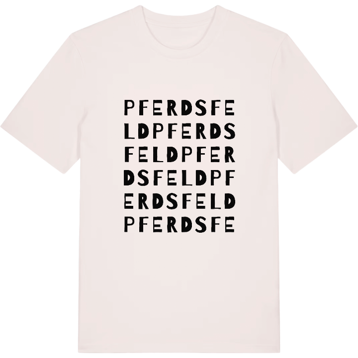 Pferdsfeld ordlek t-shirt – t-shirt från PinShirt