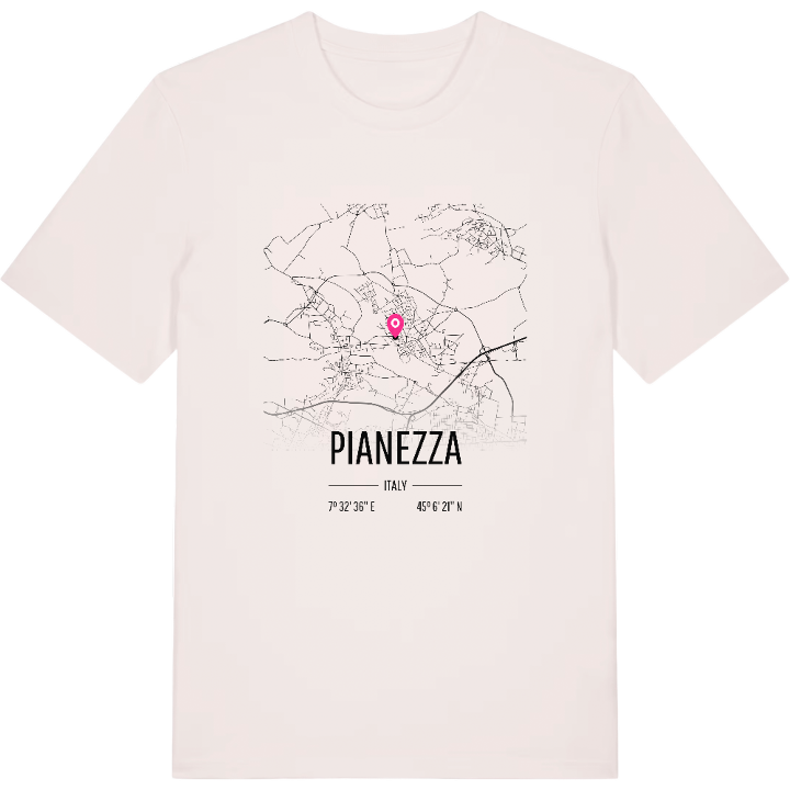 Pianezza karta t-shirt – t-shirt från PinShirt