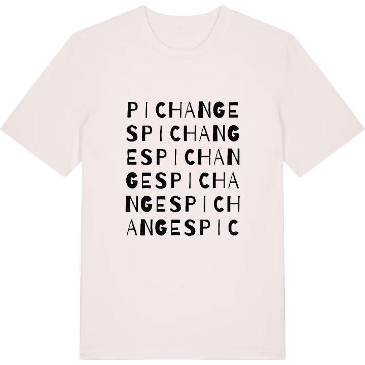 Pichanges ordlek t-shirt – t-shirt från PinShirt