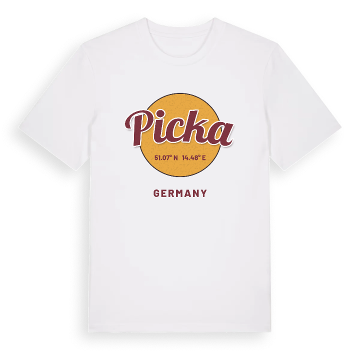 Picka cirkel t-shirt – t-shirt från PinShirt