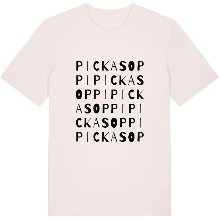 Pickasoppi ordlek t-shirt – t-shirt från PinShirt