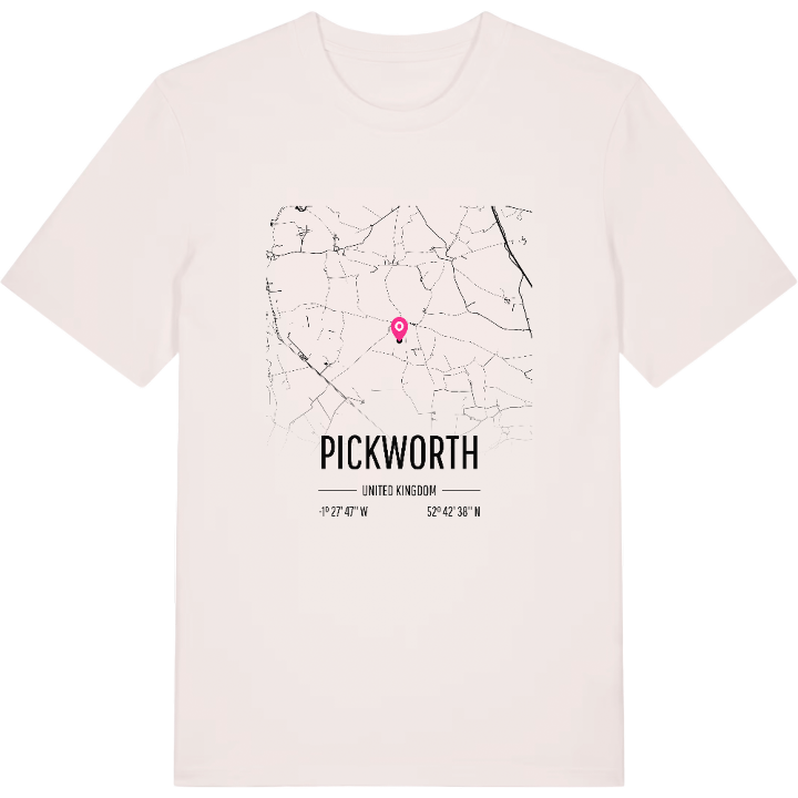 Pickworth karta t-shirt – t-shirt från PinShirt