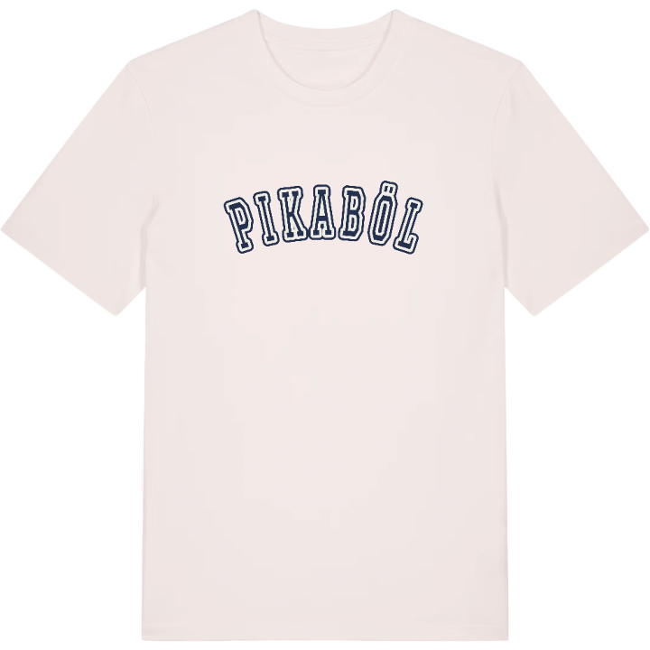 Pikaböl college t-shirt – t-shirt från PinShirt