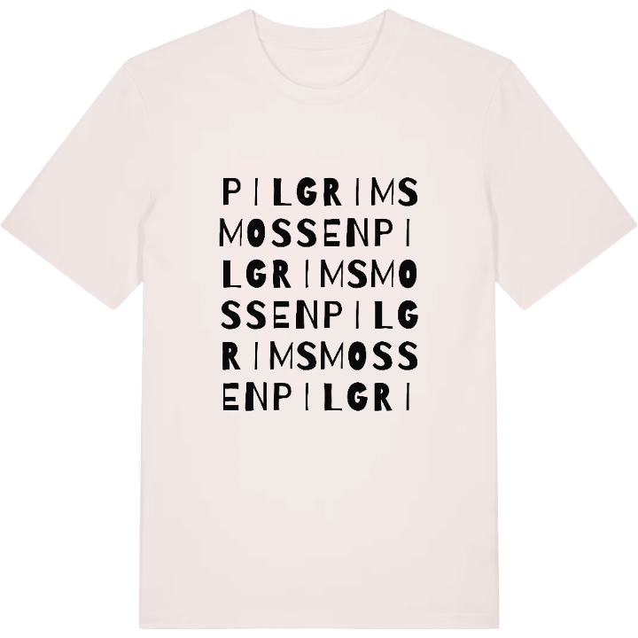 Pilgrimsmossen ordlek t-shirt – t-shirt från PinShirt