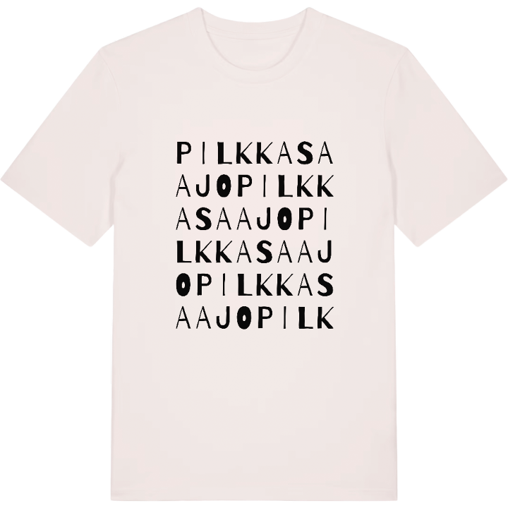 Pilkkasaajo ordlek t-shirt – t-shirt från PinShirt
